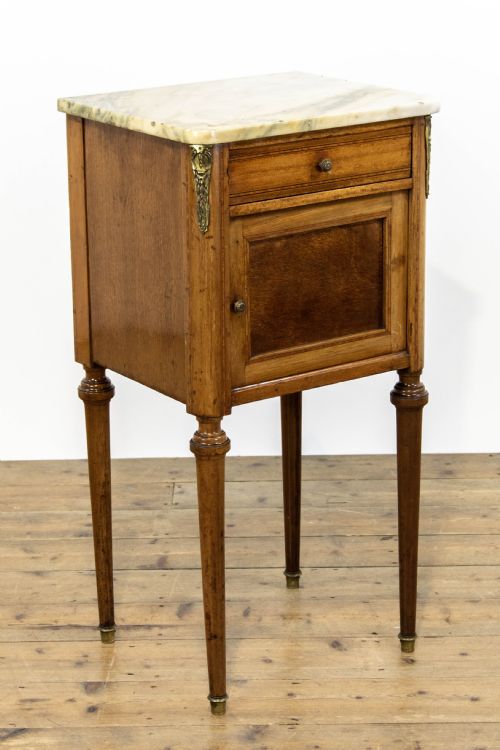 fig 1. Antique French Mahogany Side Cupboard