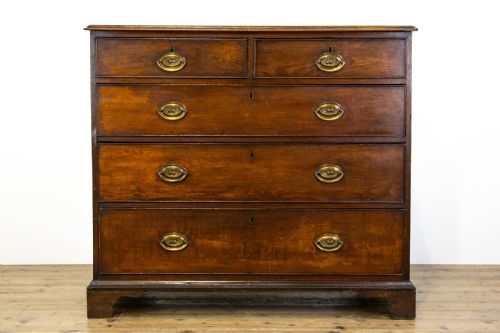 Antique Georgian Oak Chest of Drawers