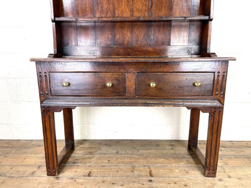 fig 1. Antique Oak Dresser