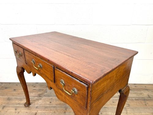 fig 1. Antique Georgian Country Mahogany Side Table