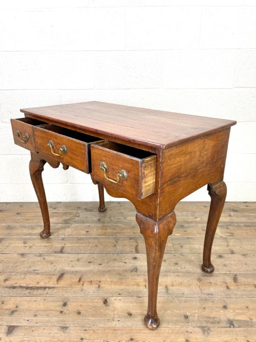 fig 3. Antique Georgian Country Mahogany Side Table