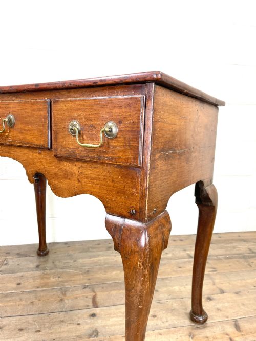 fig 4. Antique Georgian Country Mahogany Side Table