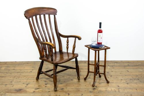 fig 1. Antique Ash Windsor Armchair