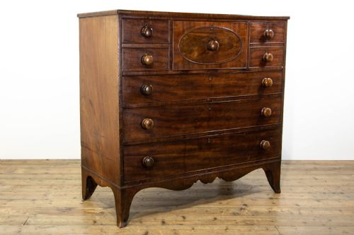 fig 1. 19th Century Mahogany Chest of Drawers