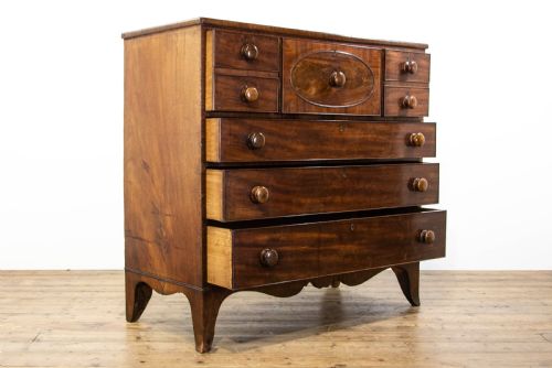 fig 2. 19th Century Mahogany Chest of Drawers