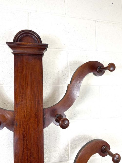 fig 2. Antique Mahogany Tree Shaped Hall Stand
