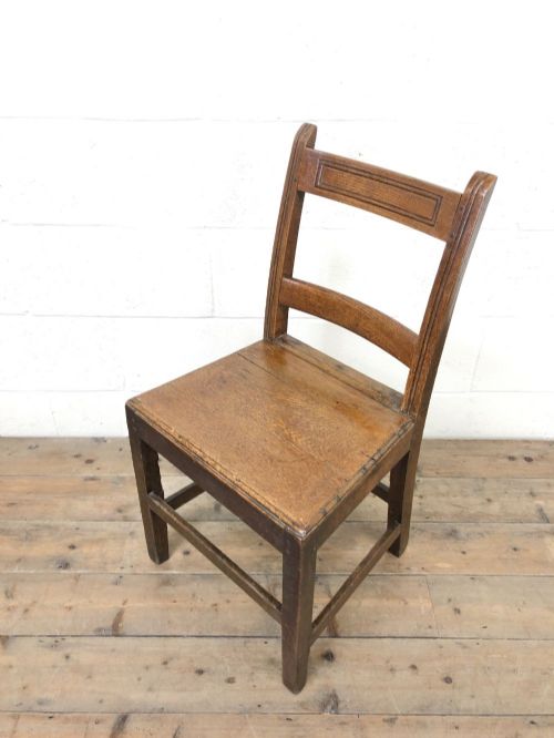 fig 1. Set of Four Welsh Oak Farmhouse Chairs