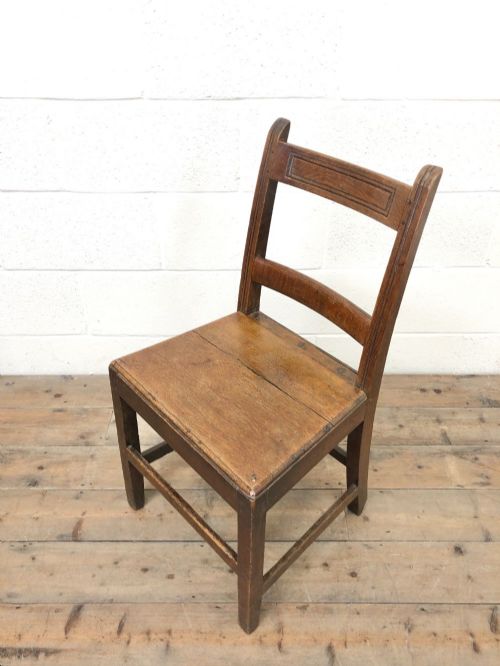 fig 2. Set of Four Welsh Oak Farmhouse Chairs