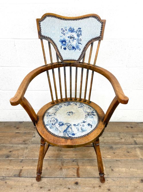 fig 1. Antique Edwardian Armchair