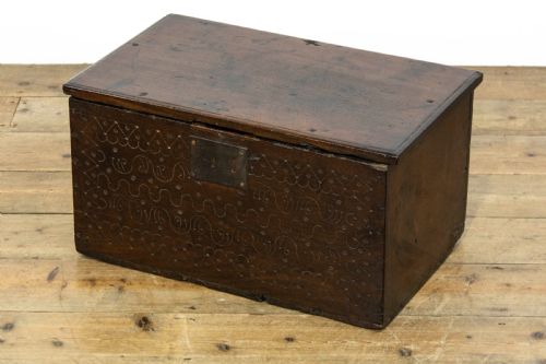 fig 2. 17th Century Welsh Oak Box