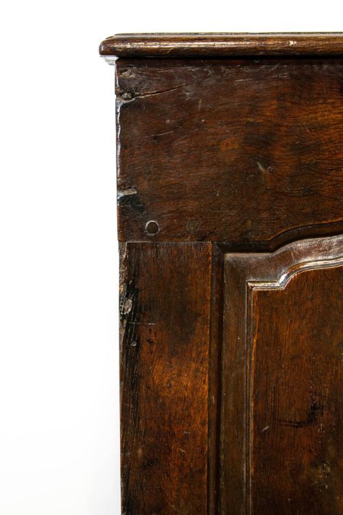 fig 2. Antique 18th Century Welsh Oak Mule Chest