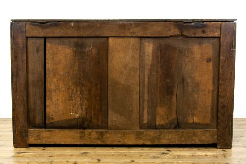 18TH CENTURY WELSH OAK PANELLED COFFER - ADDITIONAL PHOTO 7