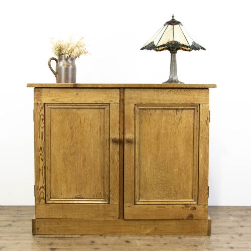 Antique Pine Two Door Cupboard