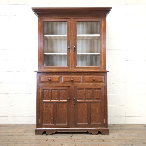 Antique Welsh Oak Two Stage Cupboard