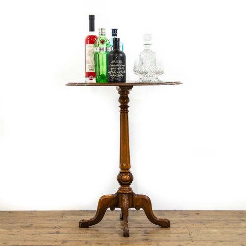 fig 1. Antique Walnut Wine Table