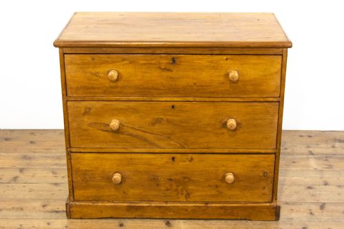 fig 2. Antique Pine Chest of Drawers