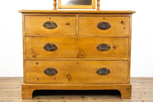 fig 1. Edwardian Pine Dressing Chest