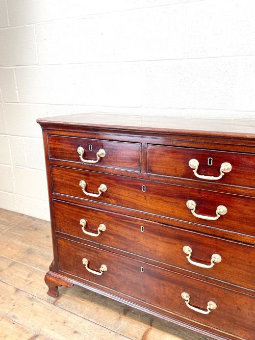 fig 2. Antique Mahogany Chest of Drawers