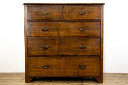 fig 1. Edwardian Ashwood Chest of Drawers