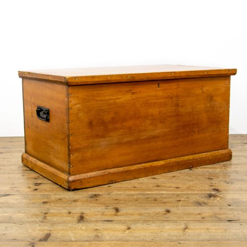 Antique Pine Trunk or Blanket Box