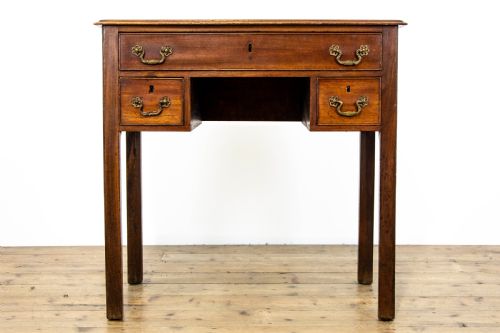 fig 1. Antique Georgian Mahogany Lowboy Table