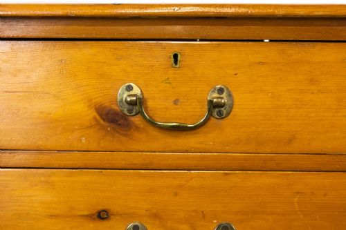 fig 2. Victorian Pine Chest of Drawers