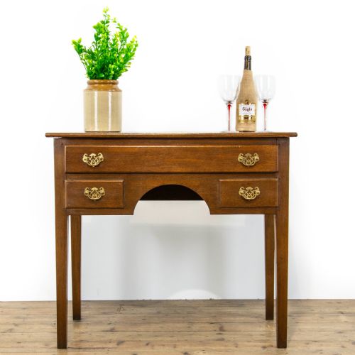 fig 1. 20th Century Oak Lowboy Table