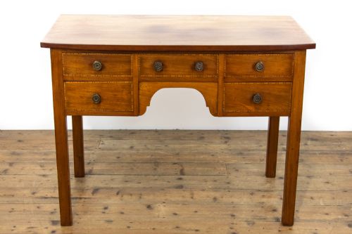 fig 2. Antique Inlaid Mahogany Side Table