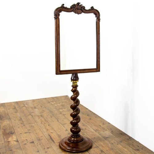 Antique Victorian Mahogany Vanity Mirror