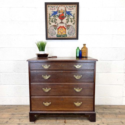 fig 2. Antique 19th Century Chest of Drawers