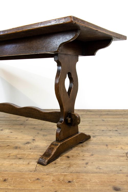 fig 2. Antique Oak Refectory Table