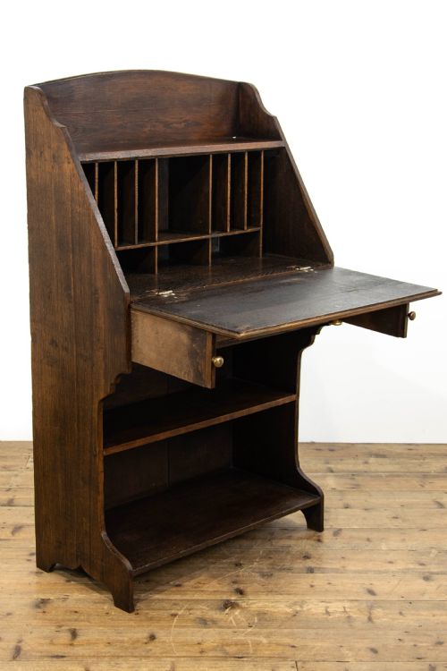 fig 1. Antique Oak Bureau