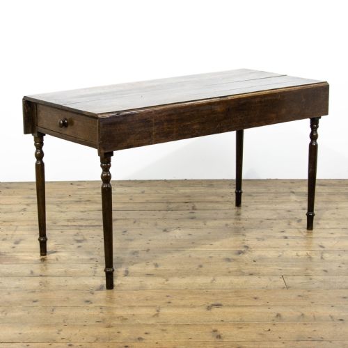 Antique Oak Pembroke Side Table