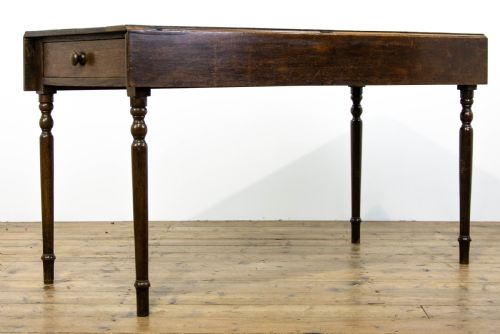 fig 1. Antique Oak Pembroke Side Table