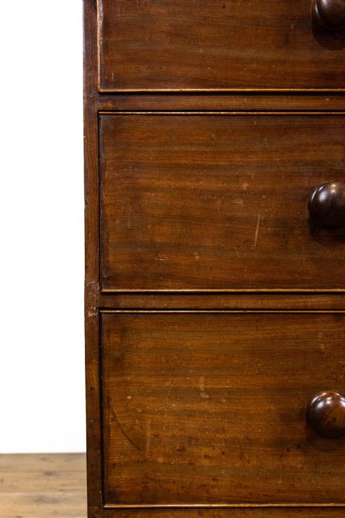 fig 1. Antique Mahogany Chest of Drawers