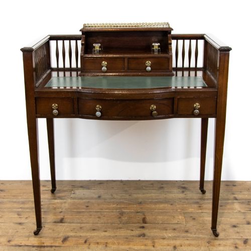 Antique Edwardian Mahogany Writing Desk