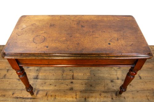 fig 2. Victorian Mahogany Side Table