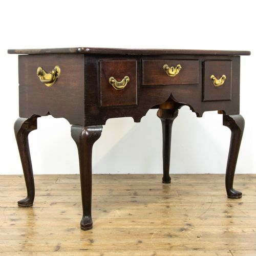 Antique Georgian Mahogany Lowboy Side Table