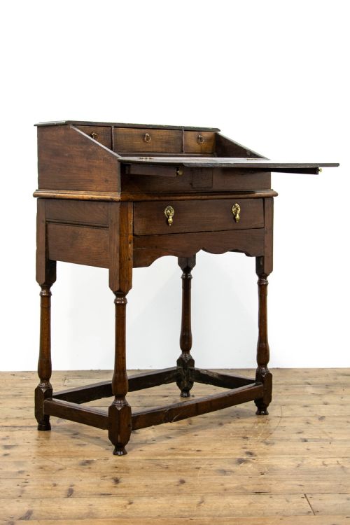 fig 1. 18th Century Oak Clerks Bureau
