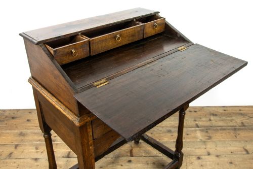 fig 2. 18th Century Oak Clerks Bureau