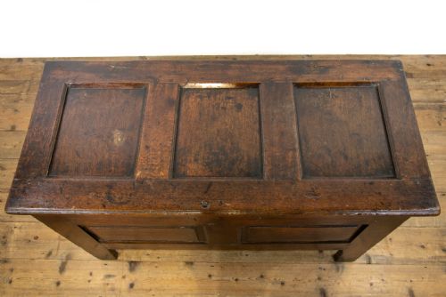fig 2. 18th Century Oak Coffer