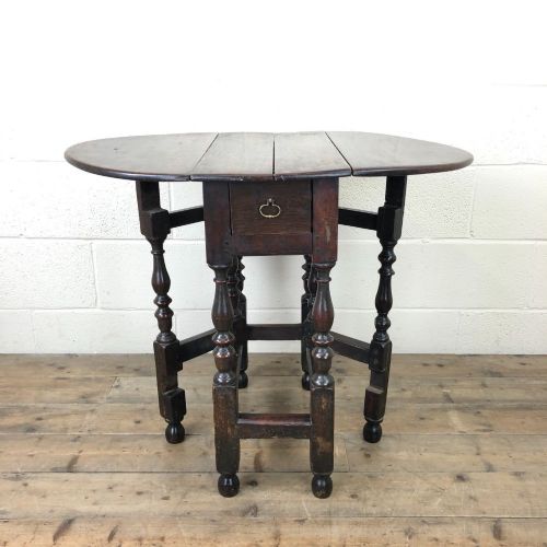 Small Antique Gate Leg Table