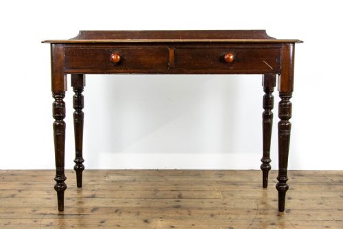 fig 1. Antique Mahogany Writing Desk