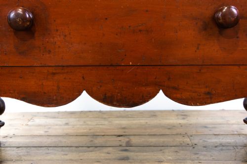 fig 1. Victorian Stained Pine Chest of Drawers