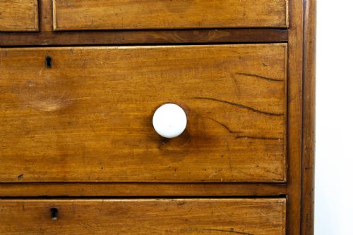 fig 1. Small Victorian Mahogany Chest of Drawers