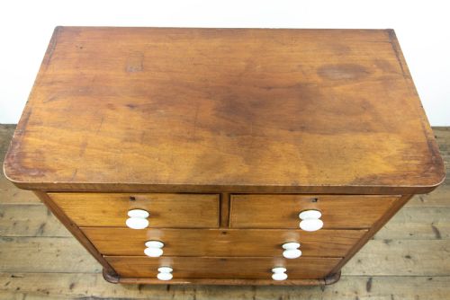 fig 2. Small Victorian Mahogany Chest of Drawers