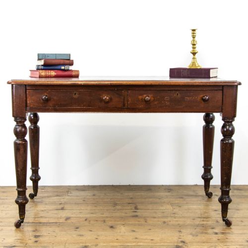 Victorian Mahogany Library Table