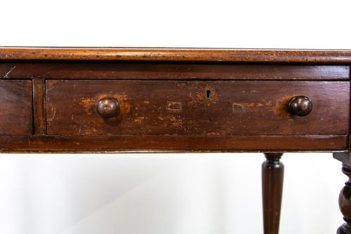 fig 2. Victorian Mahogany Library Table