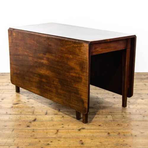 Georgian Mahogany Drop Leaf Dining Table