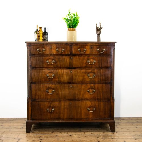 Large Georgian Mahogany Chest of Drawers